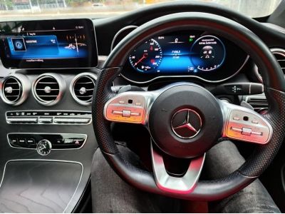 2021 BENZ C200 COUPE AMG DYNAMIC   สีเทา รูปที่ 6